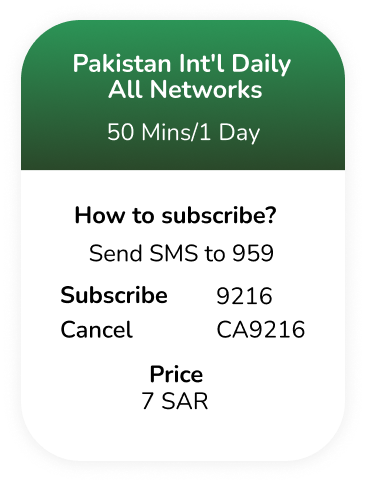 Pakistan daily prepaid