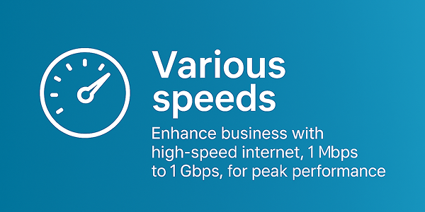 Various speeds