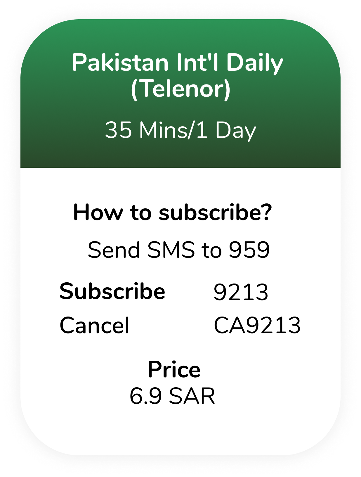 Pakistan Telenor Daily