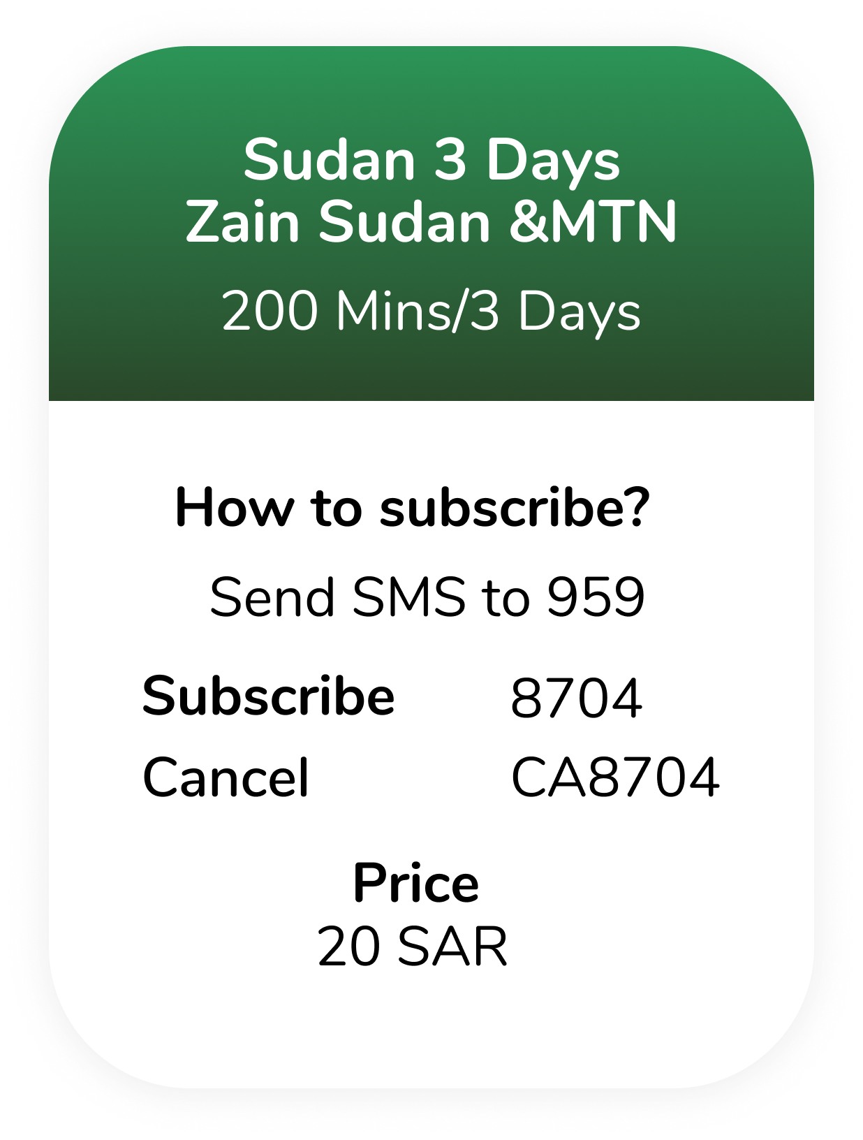 Sudan 3 Days
