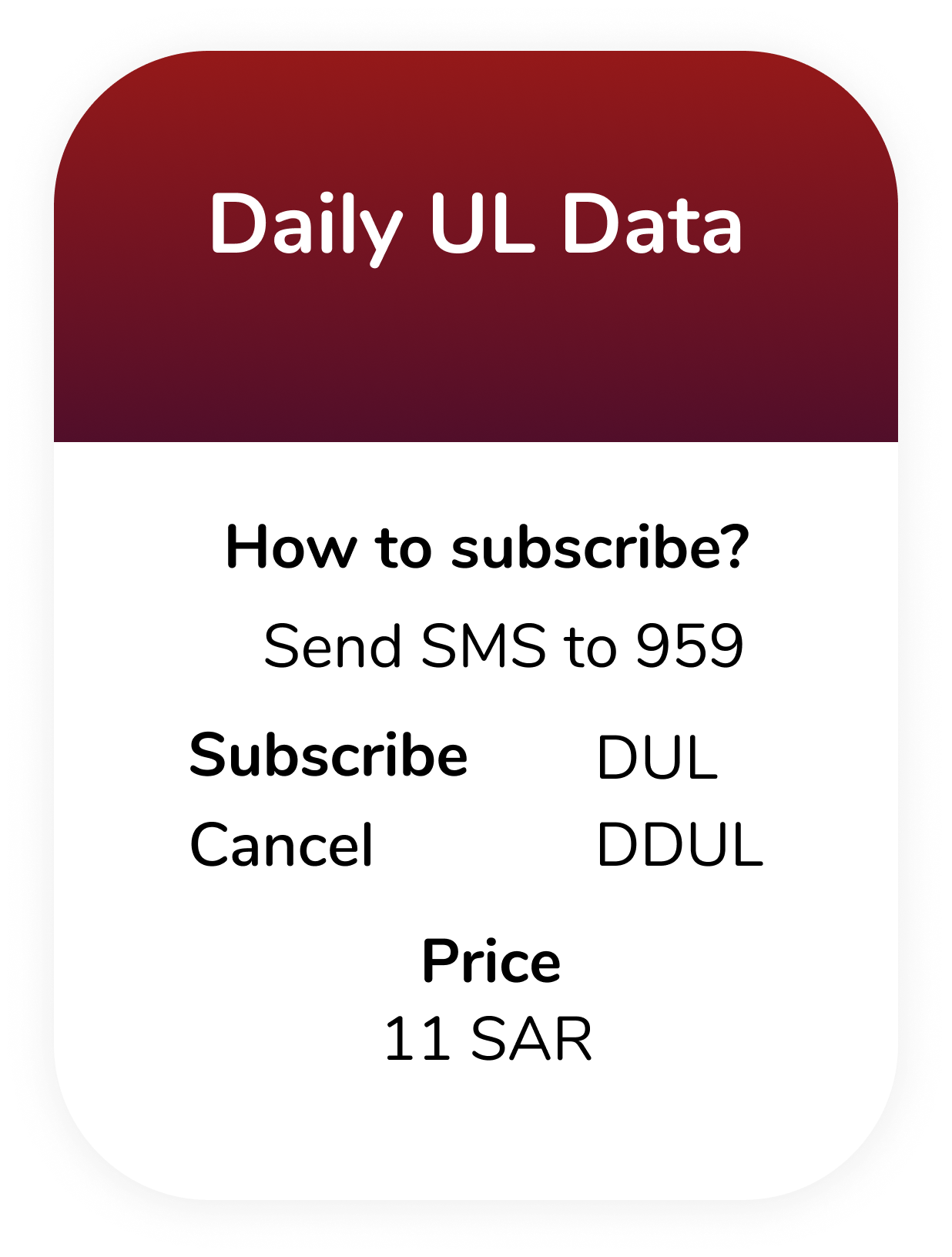 Daily UL DATA