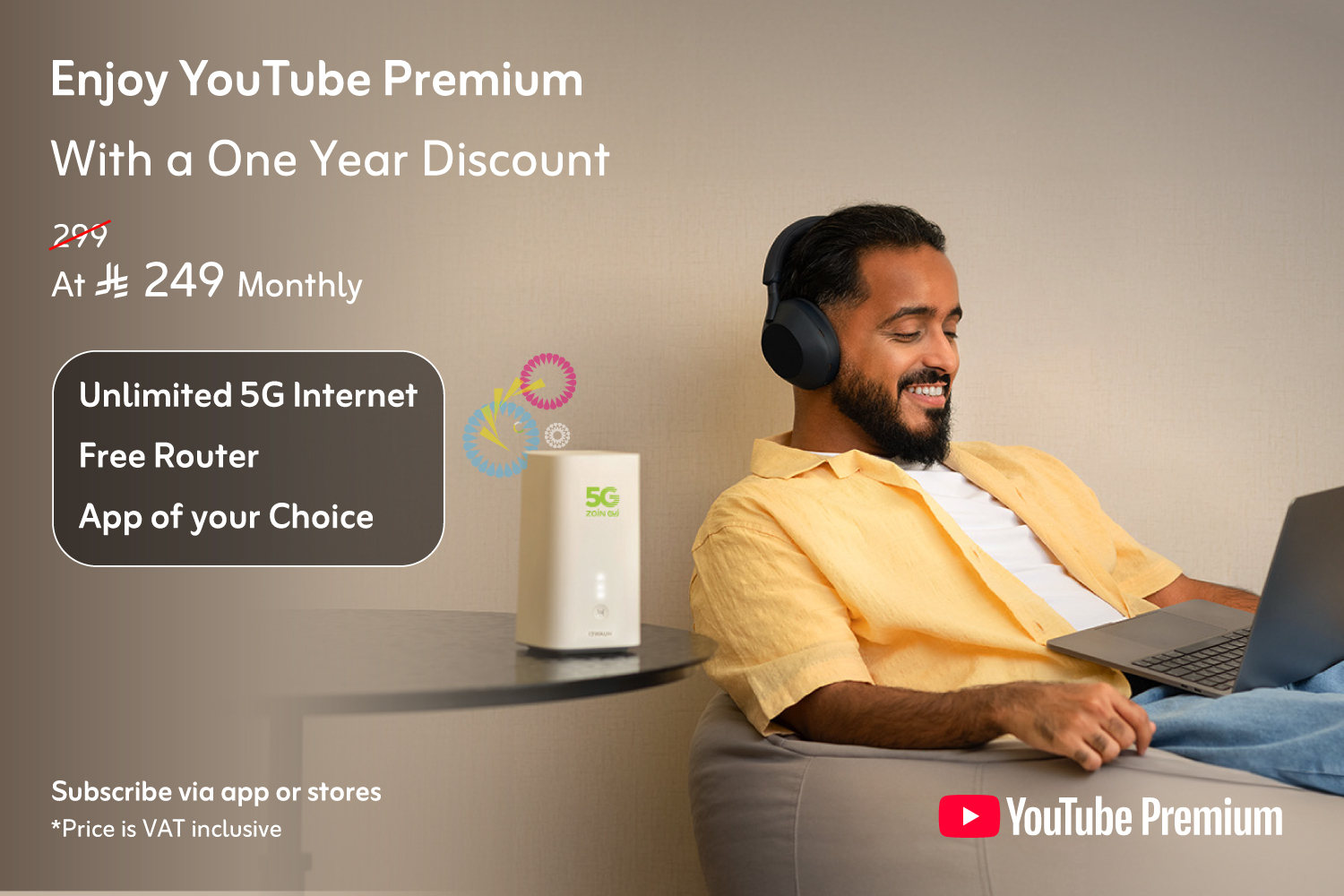 New Zain 5G Campaign youtube