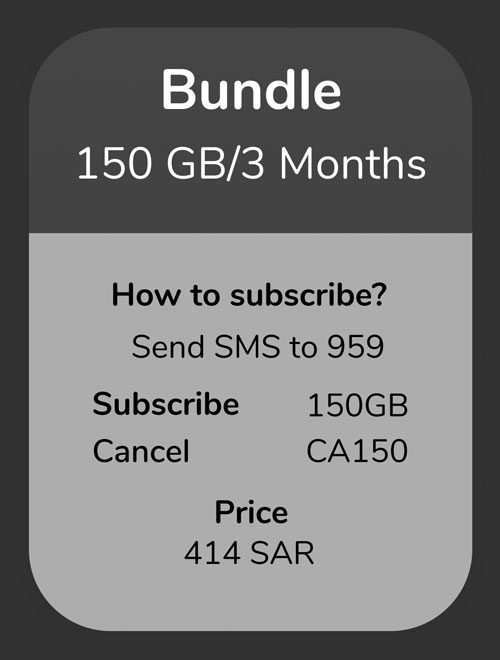data over voice bundle 50 mb